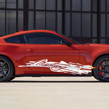 Autocollants de décalcomanie latéraux Mustang pour Ford Mustang
 2