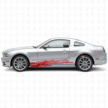 Autocollants vinyle latéraux anti-boue personnalisés pour muscle car_3