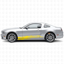 Autocollants vinyle latéraux anti-boue personnalisés pour muscle car_4