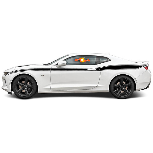 Chevrolet Camaro 2016-2018 Bandes latérales en vinyle style Javelin
