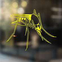 Moustique Gnat Vinyle Art Mur Fenêtre Salle de bain Autocollant Décalcomanie #2
_3