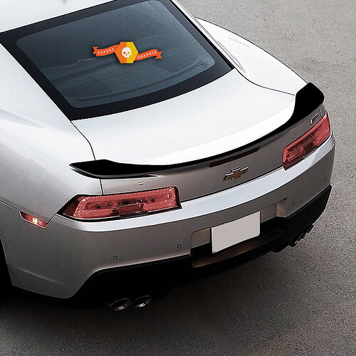 Autocollant vinyle bande accentuation aileron arrière pour Chevrolet Camaro SS 2016-2018