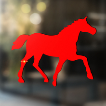 Décalque autocollant mural en vinyle pour cheval #1
_4