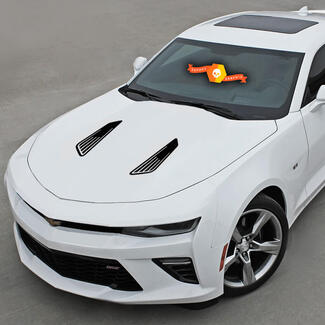 Chevrolet Camaro 2010-2020 Hood Louvres Imitation Accent Decals