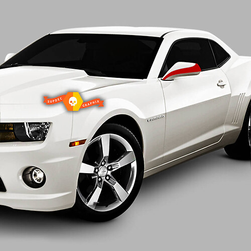 Chevrolet Camaro 2010-2015 Bandes de recouvrement de rétroviseurs latéraux
