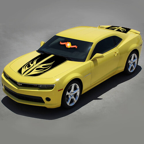 Chevrolet Camaro 2010-2015 Bandes d'ailes de course
