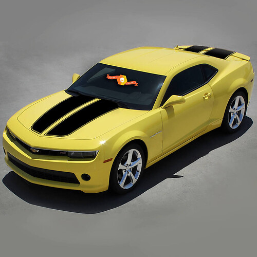 Chevrolet Camaro 2010-2015 Convertible Rally Racing Bandes en vinyle
