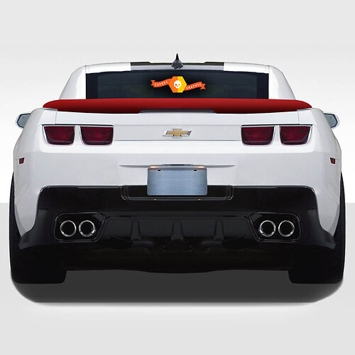 Chevrolet Camaro 2010-2013 décapotable aileron arrière rayures vinyle