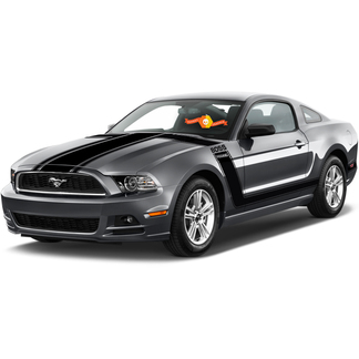 FORD MUSTANG 2013- 2020 BOSS 302 STYLE CAPOT ET BANDES LATÉRALES