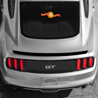 Ford Mustang 2015- 2020 Spoiler Overlay Accent Decal Stripe