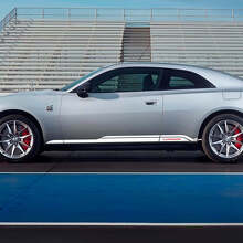 Autocollants Bandes Latérales de Marchepied 2 pour Dodge Charger Électrique 2