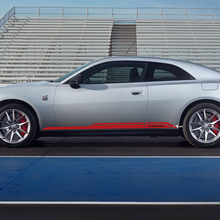 Stripes de décalcomanie du panneau latéral pour Dodge Charger électrique 2 couleurs
 3