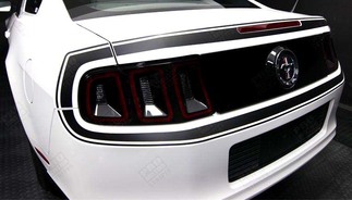 Ford Mustang 2013- 2014 Bandes de protection arrière de style rétro