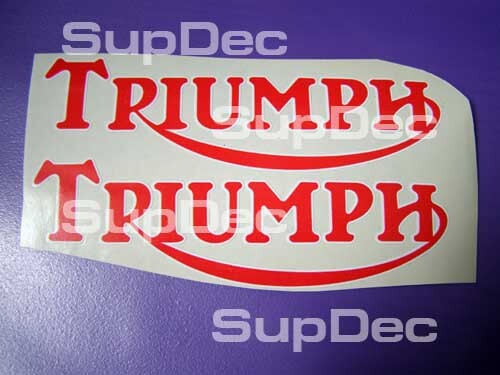 Autocollant Vinyle Logo Moto Triumph
