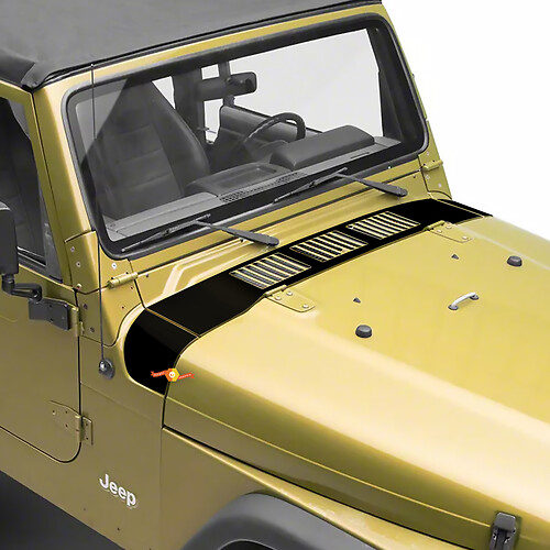Décalque pour capot Jeep Wrangler TJ
