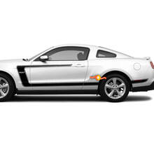 Autocollants en vinyle C-Stripes Boss Style pour Ford Mustang 2005-2024
 2