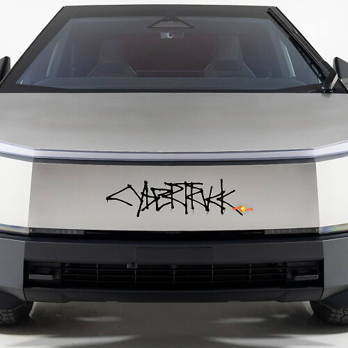 Décalcomanies des perspectives pour Tesla CyberTruck
