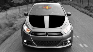 Dodge Dart 2013-2020 Bandes décoratives sur le capot