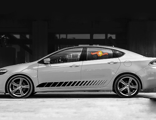 Dodge Dart 2013-2020 Bandes latérales stroboscopiques pour panneau à bascule