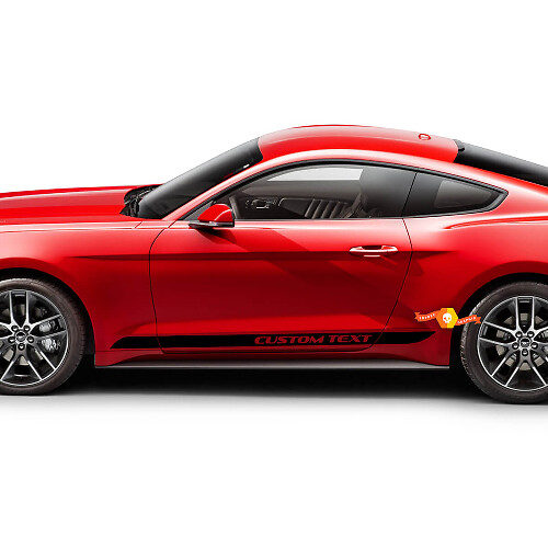 Autocollants Vinyle Personnalisés de Bande Latérale pour Musclecar 2005-2017