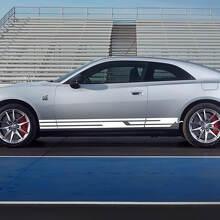 Bandes autocollantes pour panneau latéral 2 pour Dodge Charger Electric 2