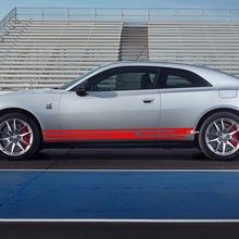 Stripes de décalcomanie du panneau latéral pour Dodge Charger Electric 2
 3