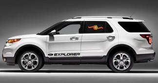 FORD EXPLORER 2x autocollants de carrosserie autocollants latéraux logo graphiques vinyle de haute qualité
