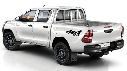 Autocollant en vinyle 4x4 de côté de benne pour Toyota Hilux