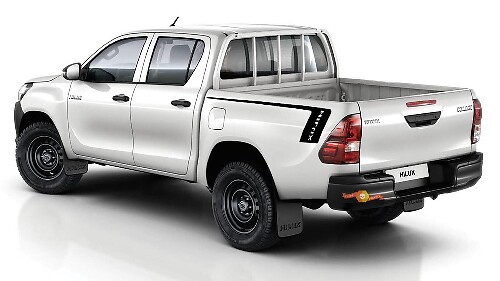 TOYOTA HILUX 2x bandes latérales vinyle corps autocollant graphique de qualité supérieure
