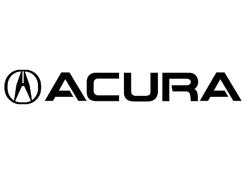 Autocollant en vinyle avec logo Acura pour véhicules Acura