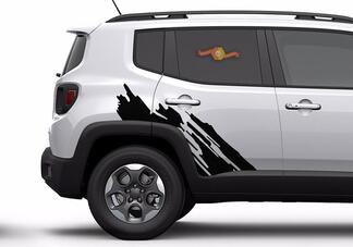Nouveaux autocollants graphiques Jeep Renegade 2015 2016 2017 2018
