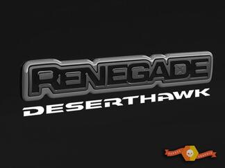 Jeep Renegade Deserthawk Desert Hawk sticker vinyle SUV sticker
