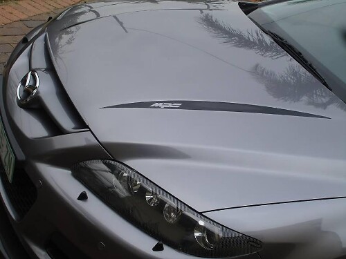 Kit de décalcomanies en vinyle MPS fines bandes pour capot Mazda 6