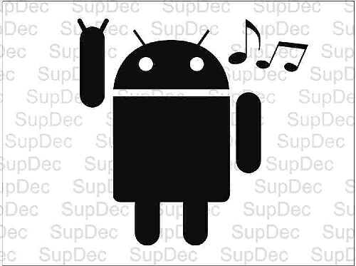Écoute de musique sur Android
