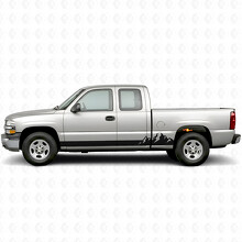 Bandes vinyles Montagne pour portes et bas de caisse pour Chevrolet Silverado 1500 GMT800 1999-2007_2
