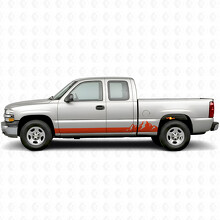 Bandes vinyles Montagne pour portes et bas de caisse pour Chevrolet Silverado 1500 GMT800 1999-2007_4