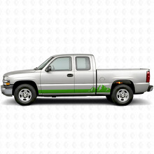 Bandes vinyles Montagne pour portes et bas de caisse pour Chevrolet Silverado 1500 GMT800 1999-2007_6