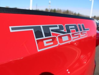 2 - Nouveaux autocollants de décalcomanies Chevrolet Silverado 1500 Custom Trail Boss 4WD 4X4 2019
