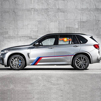 Autocollants graphiques latéraux BMW X5M F85 M SPORT M Performance M Tech
