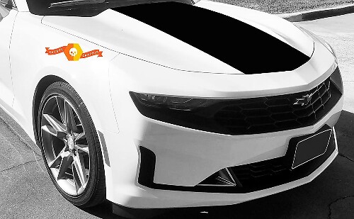 Chevrolet Camaro 2019 Stinger Style Hood package rayures d'araignée, graphique en vinyle
