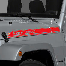 Kit de décalcomanies en vinyle à contour de texte personnalisé pour bande latérale de capot Jeep Wrangler_3