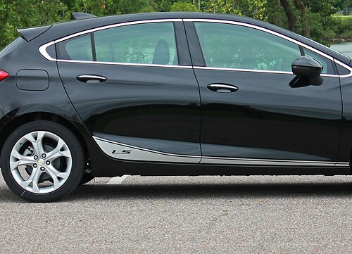 Chevrolet Cruze Racing bandes latérales graphiques autocollant autocollant ligne de porte autocollant autocollant + 2
