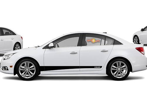 Chevrolet Holden Cruze - autocollant à bande latérale autocollant ligne de porte autocollant autocollant
