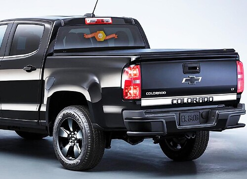 Chevy Chevrolet Colorado camion hayon Accent vinyle graphique autocollants rayures 2015-
