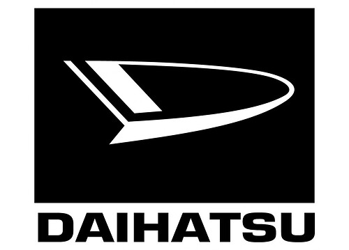 Autocollant vinyle universel logo Daihatsu