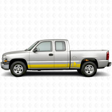 Bandes en vinyle Alpine Ridge pour porte et panneau latéral pour Chevrolet Silverado 1500 GMT800 1999-2007_3