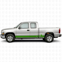 Bandes en vinyle Alpine Ridge pour porte et panneau latéral pour Chevrolet Silverado 1500 GMT800 1999-2007_6