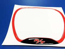 Anneau de garniture de volant R/T Emblème bombé Autocollant pour Dodge Challenger Charger_2