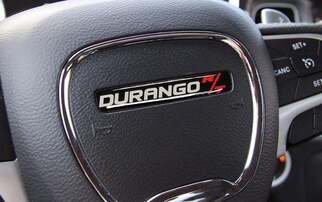 Volant Durango RT R/T emblème bombé autocollant Challenger Charger Dodge
