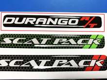 Volant Durango RT R/T emblème en forme de dôme autocollant autocollant Challenger Charger Dodge
 2